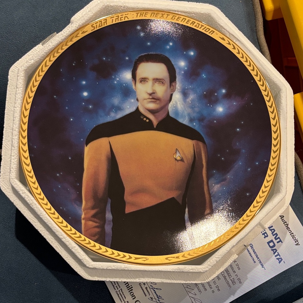 Star Trek: The Next Generation Decorative Plate